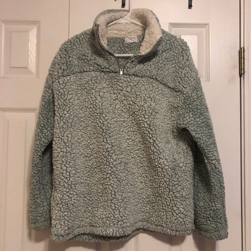 Mint Green Sherpa